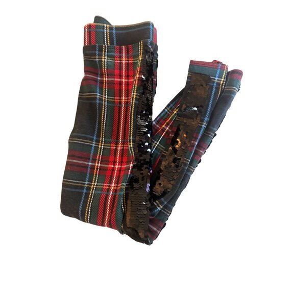 Girls Sequin Tux Leggings - Picture 6 of 7